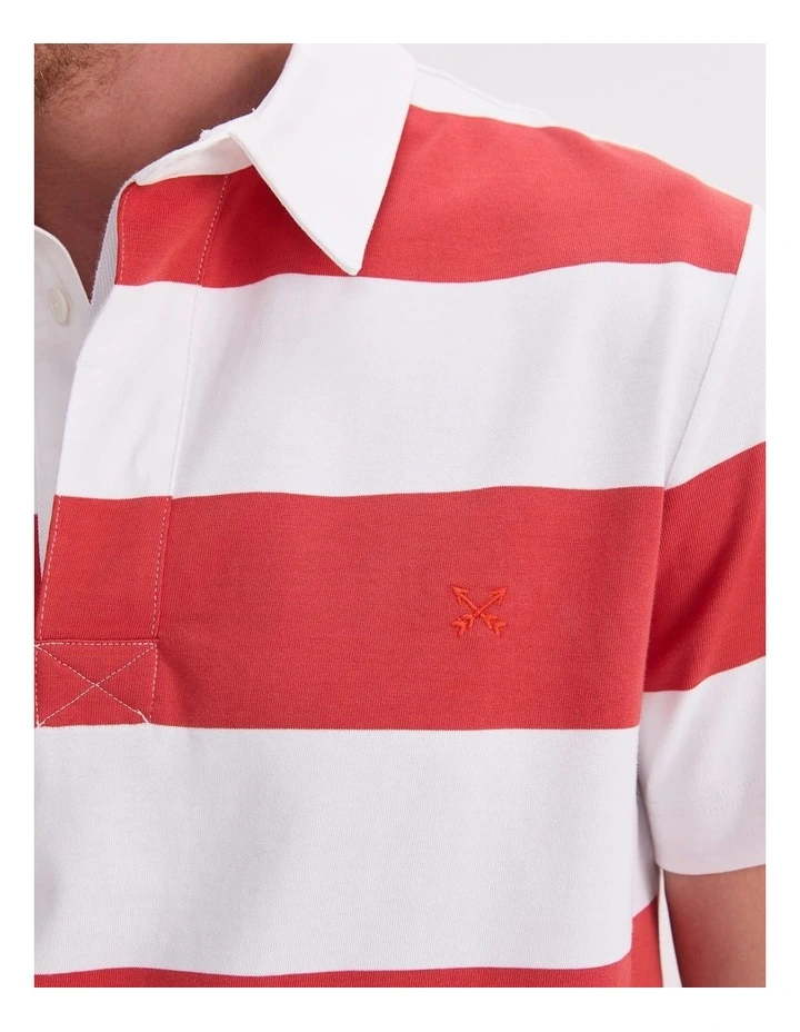 Short Sleeve Rugby Shirt in Multi image 6