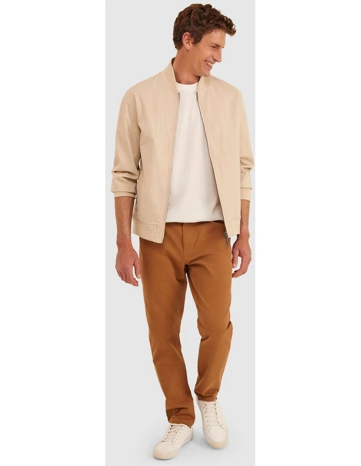 Tapered Bedford Jean in Brown image 2