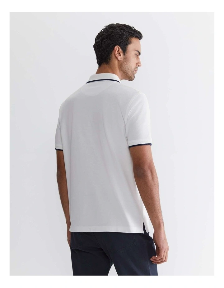 SC Tipped Pique Polo image 2