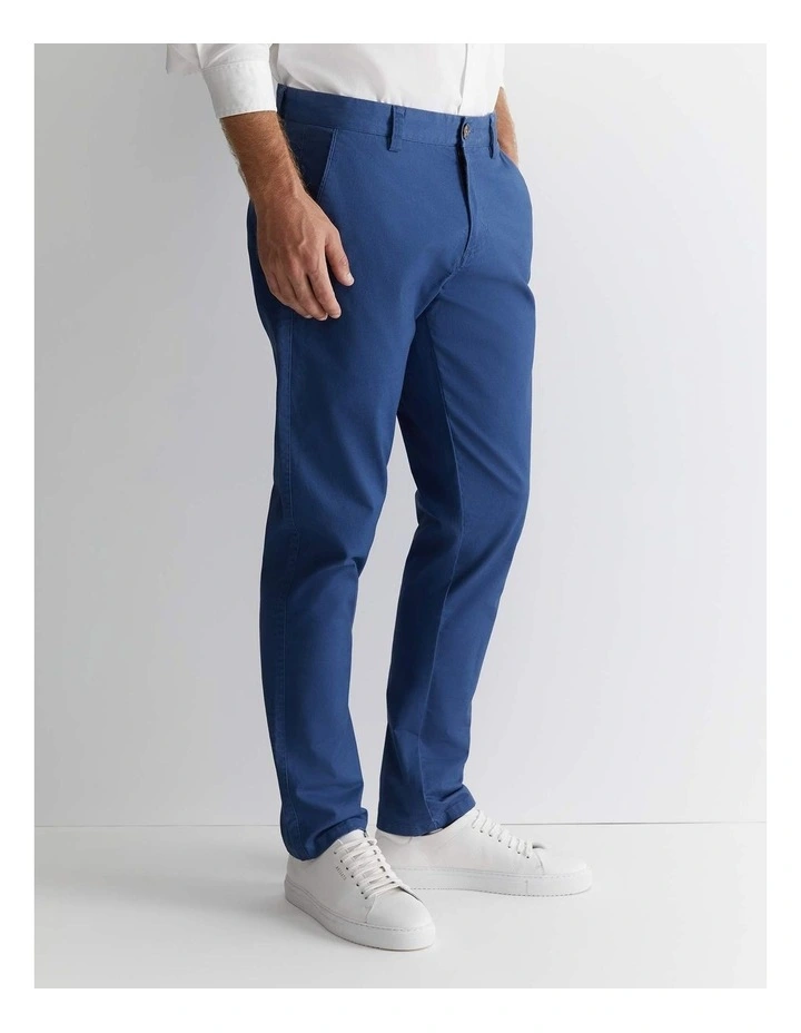 Smith Tapered Chinos in Azure image 2