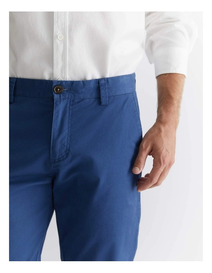 Smith Tapered Chinos in Azure image 4