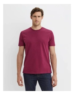 Supersoft Tee in Mulberry