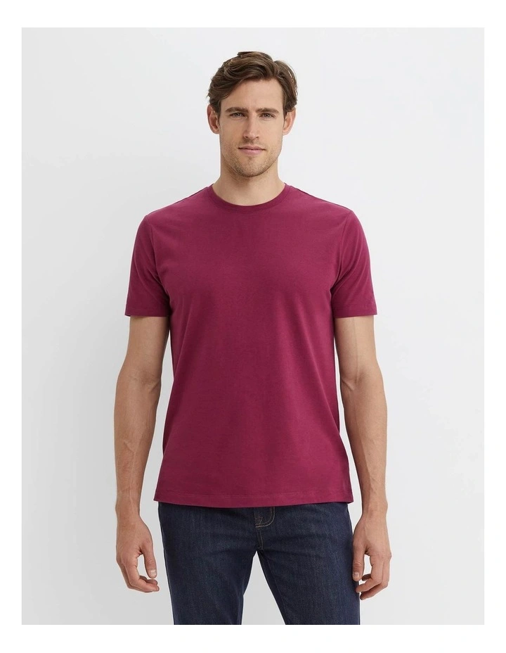 Supersoft Tee in Mulberry image 1
