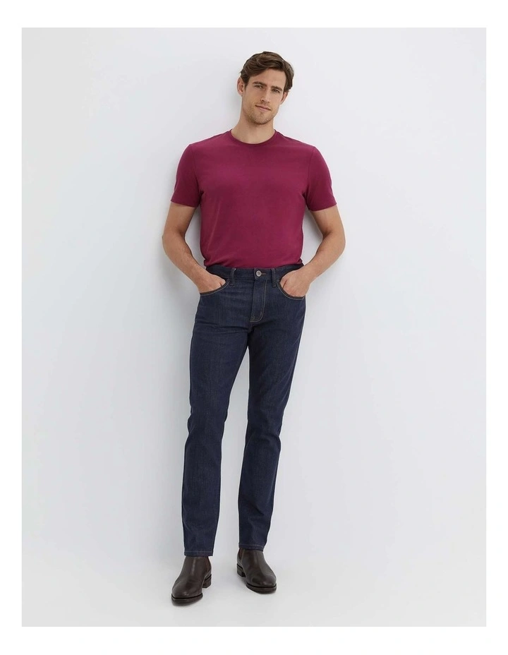 Supersoft Tee in Mulberry image 2