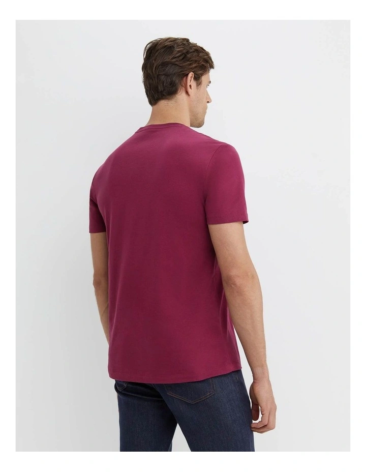 Supersoft Tee in Mulberry image 4
