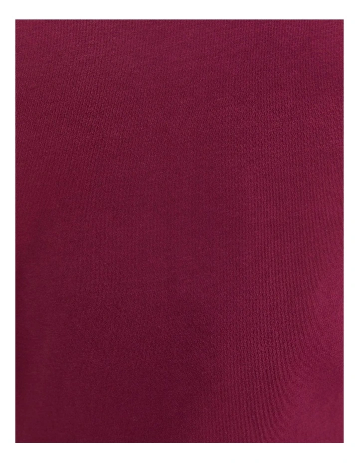 Supersoft Tee in Mulberry image 5