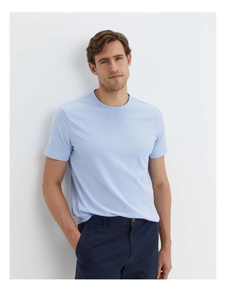 Supersoft Tee in Pale Blue image 3
