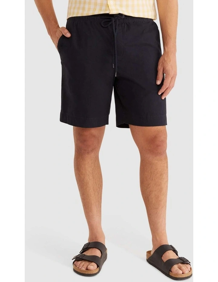 Pull On Short in Black image 1