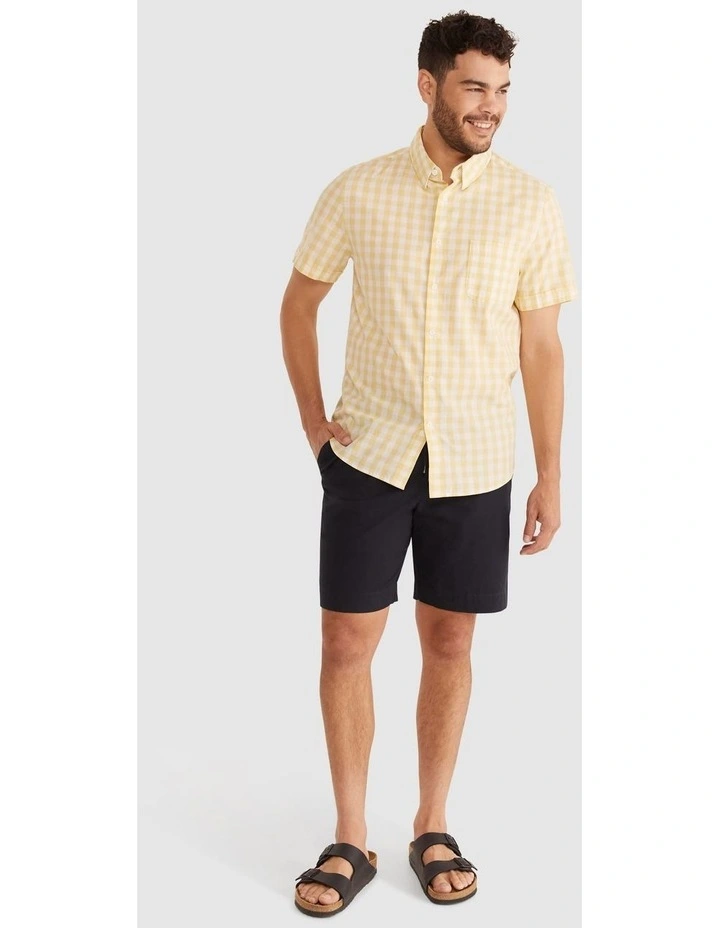 Pull On Short in Black image 4