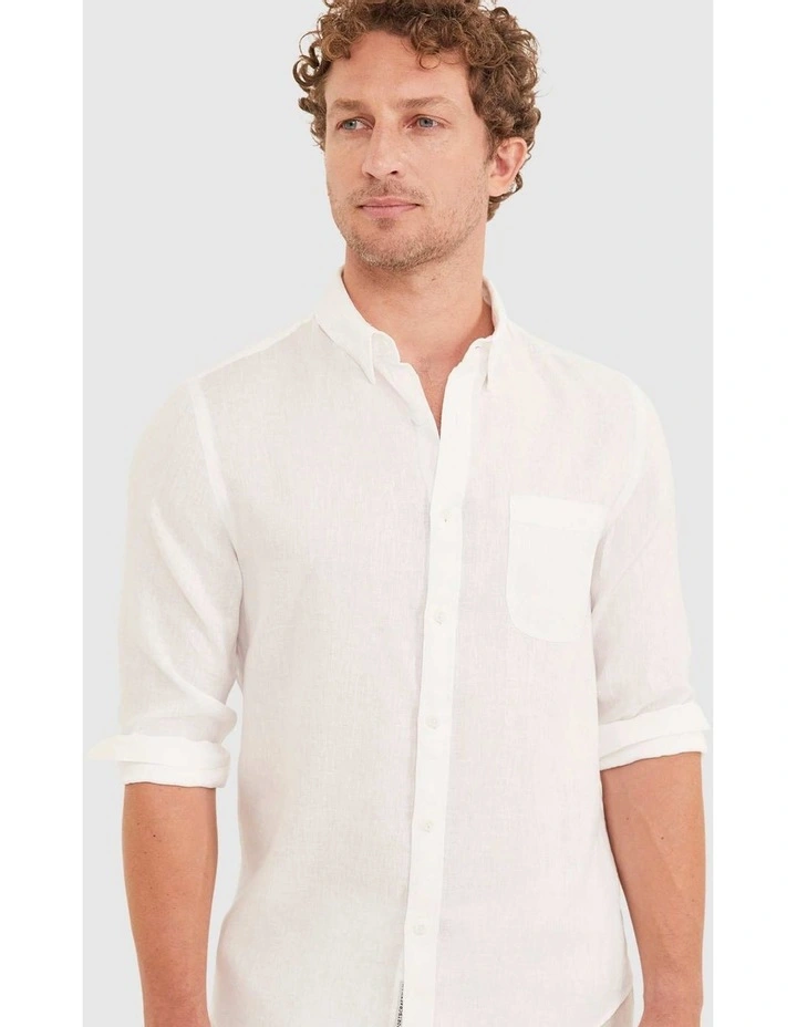 Linen Long Sleeve Shirt image 1