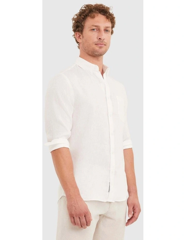 Linen Long Sleeve Shirt image 3