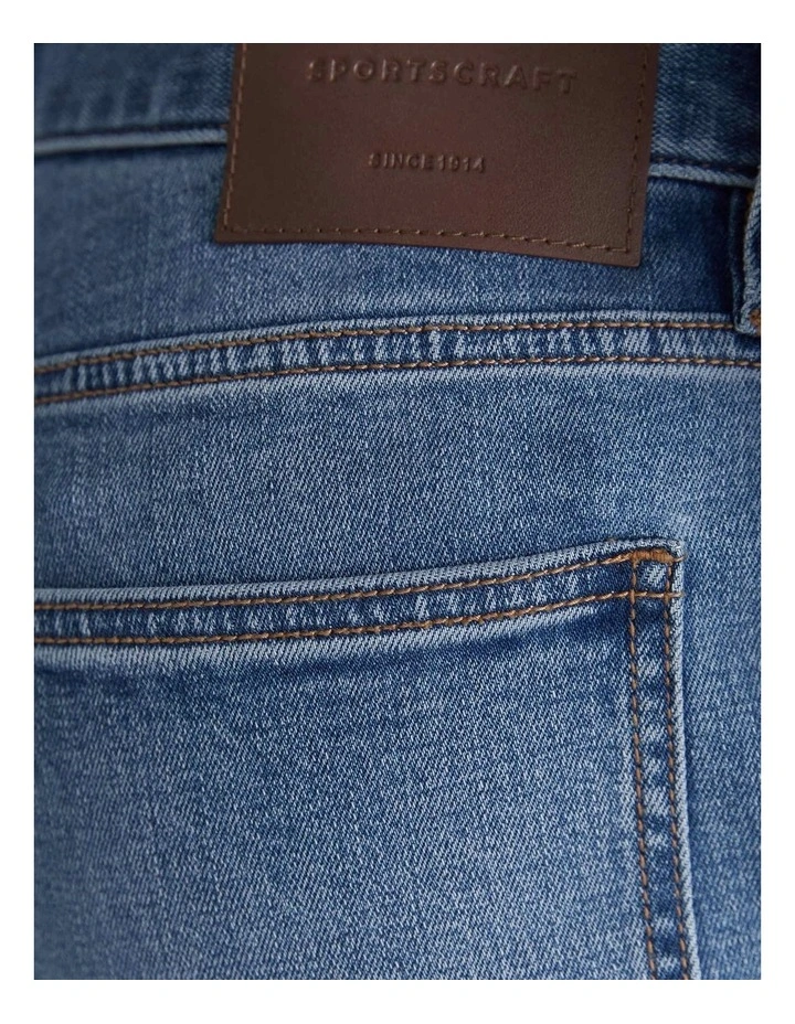 Jackson Slim Jean in Light Blue Wash image 5