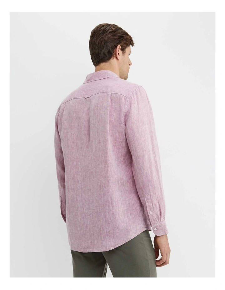 Long Sleeve Linen Shirt image 6