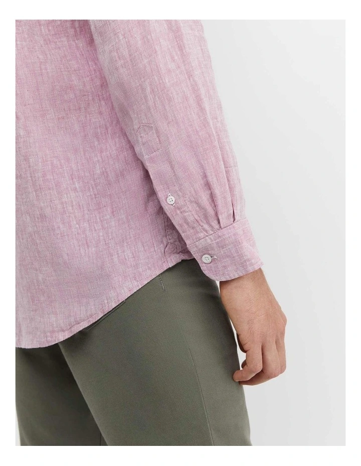 Long Sleeve Linen Shirt image 7