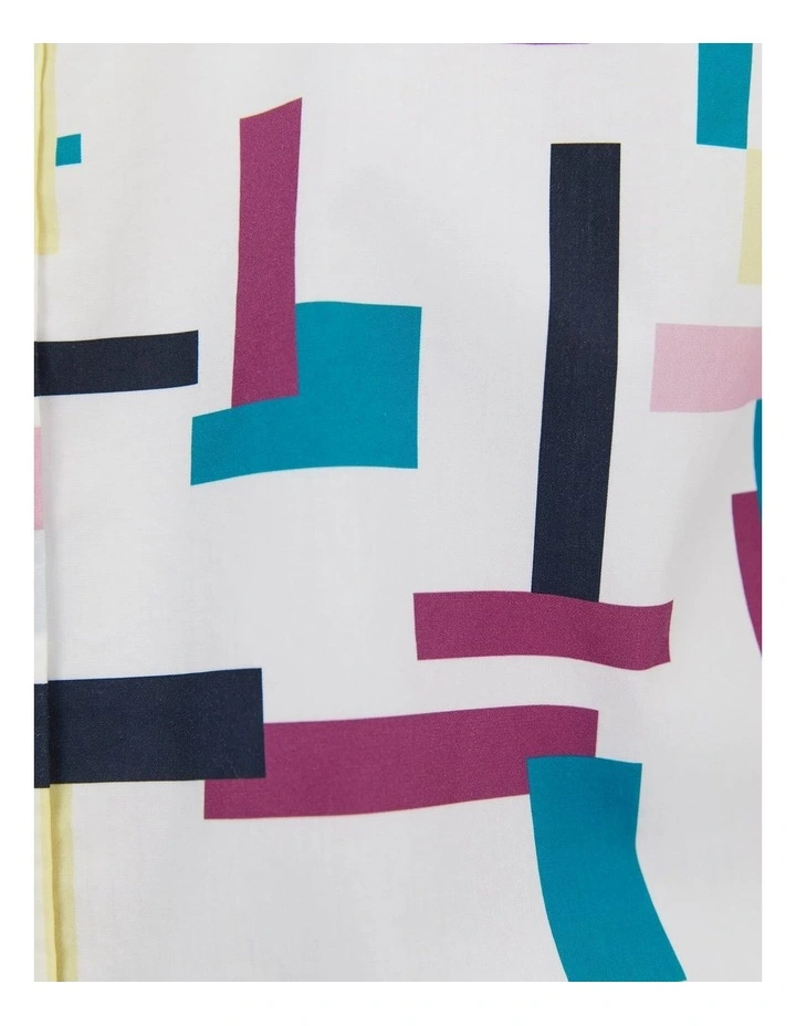 Barnes Short Sleeve Shirt in White image 6
