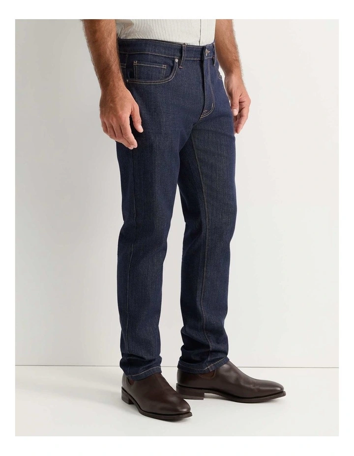 William Straight Leg Jean in Raw Wash