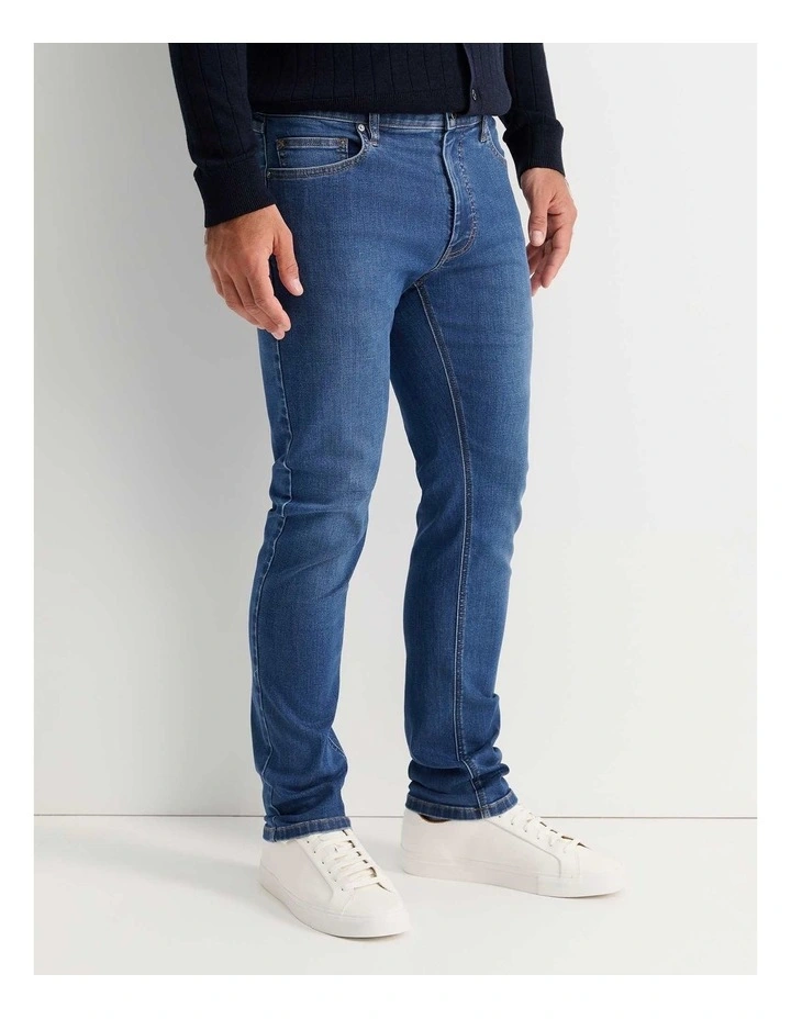 William Straight Leg Jean in Indigo Wash image 3