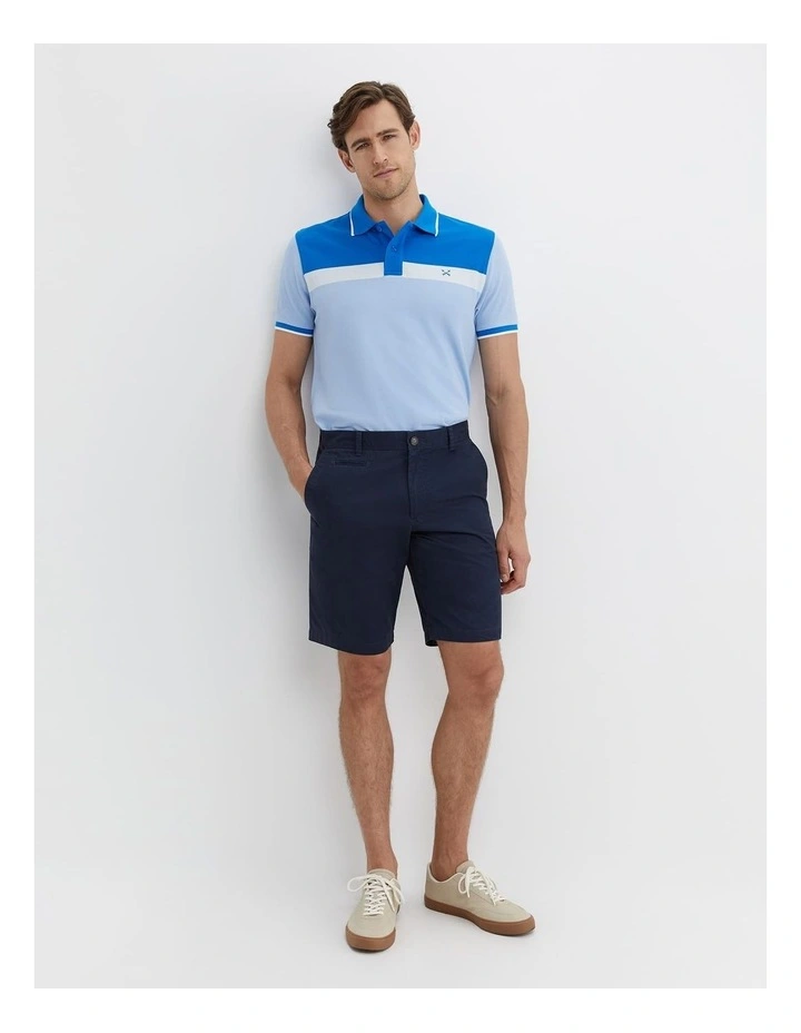 Bourke Polo Shirt in Blue Multi image 2