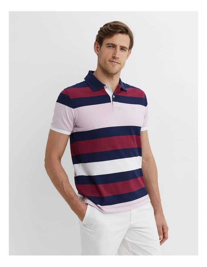 Yarra Polo Shirt in Multi image 3