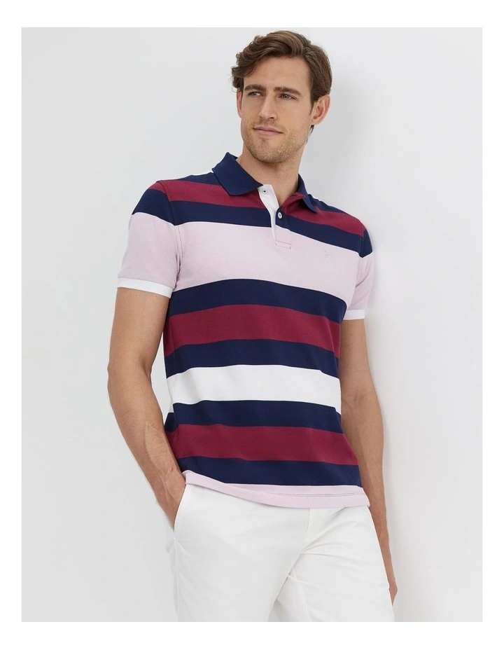 Yarra Polo Shirt in Multi image 5
