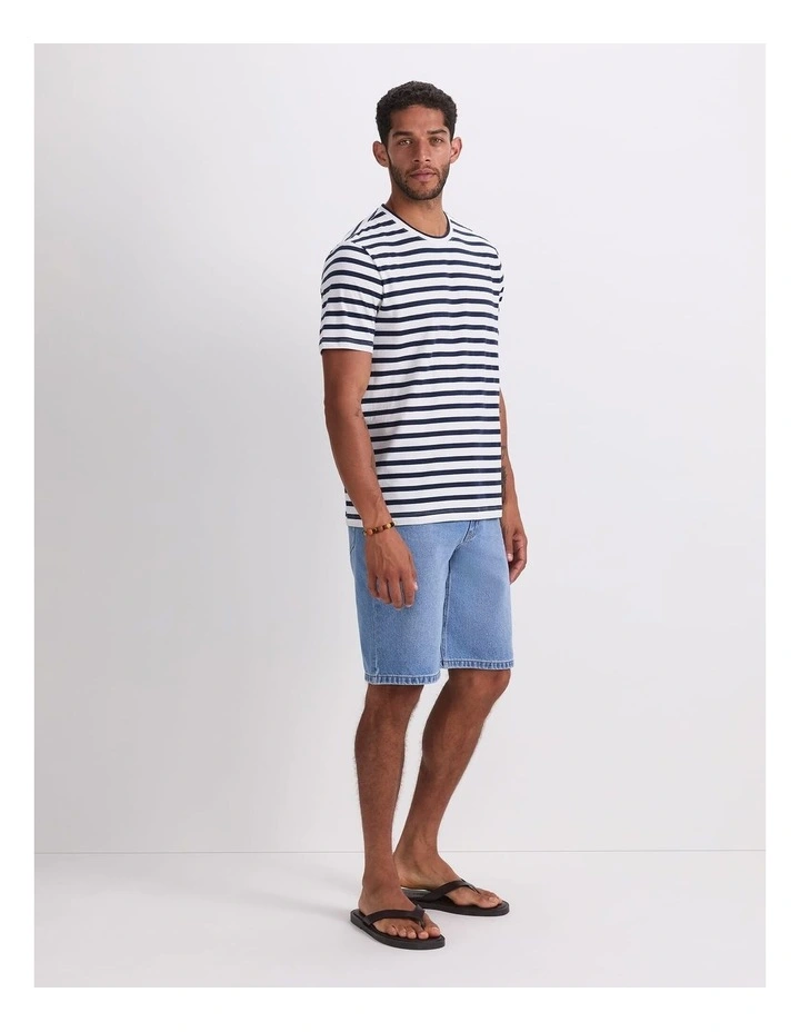 Supersoft Tee in Blue image 3