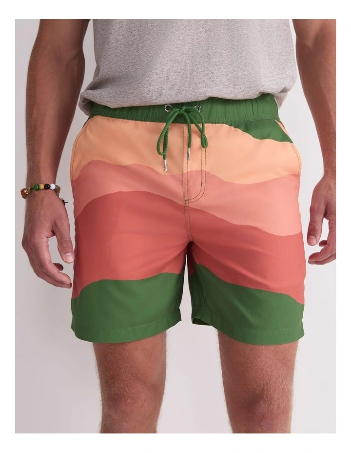 7th Wave Swim Short in Multi image 4