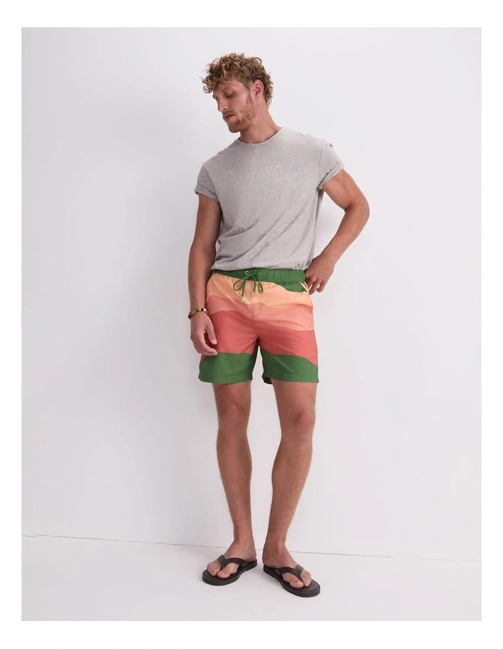 7th Wave Swim Short in Multi image 5