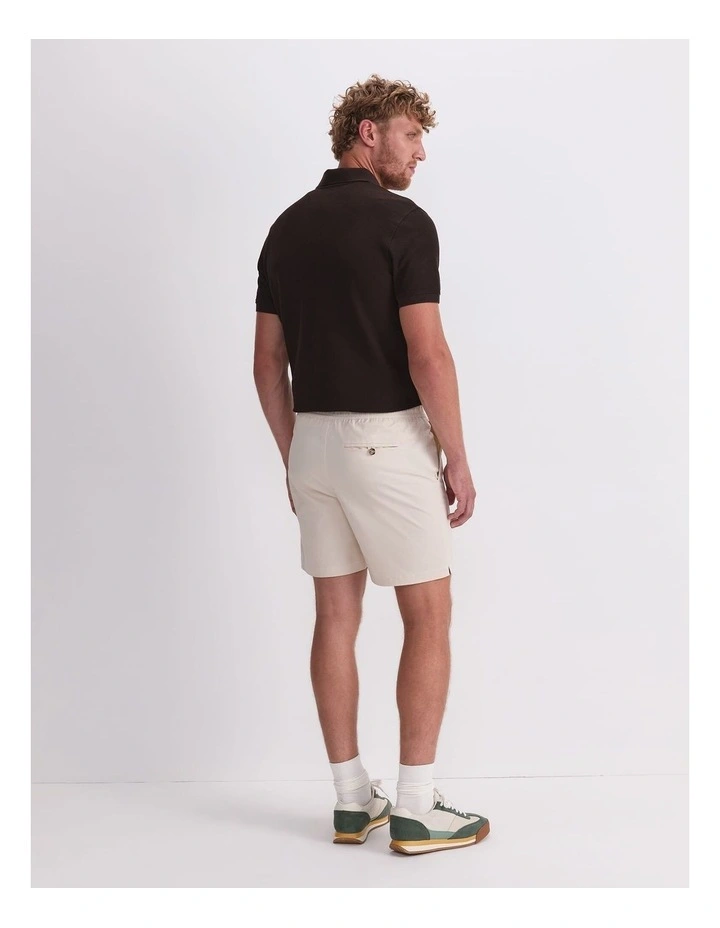 Milson Volley Shorts in Cream image 3