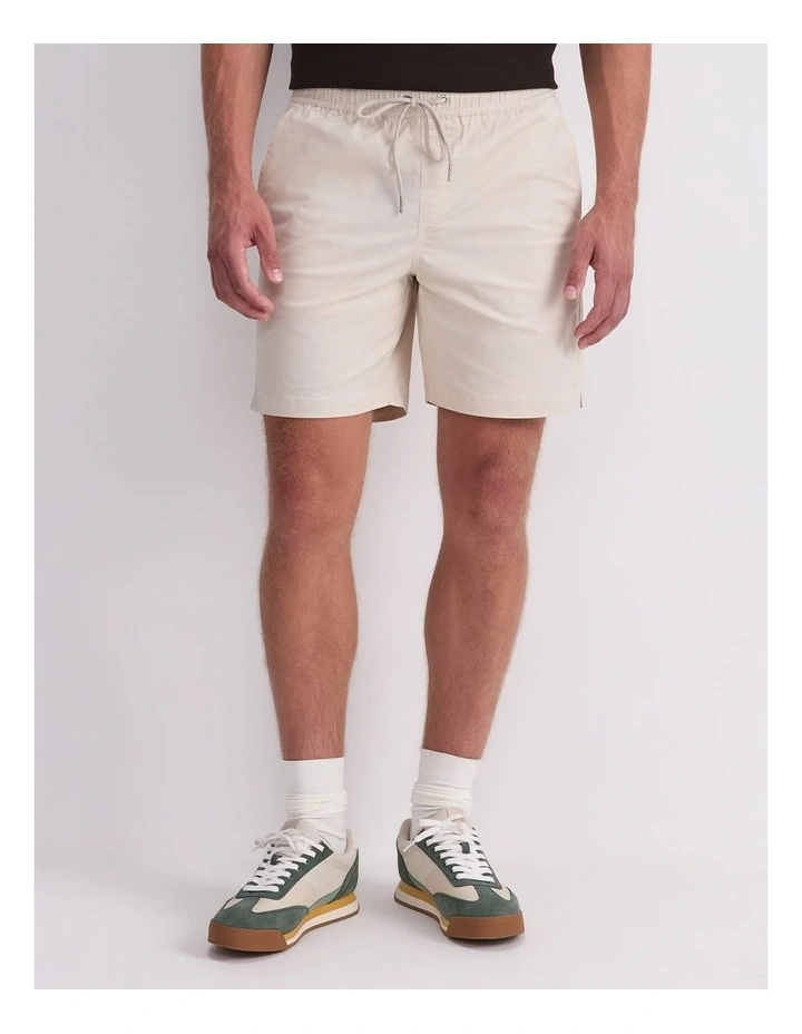 Milson Volley Shorts in Cream image 4