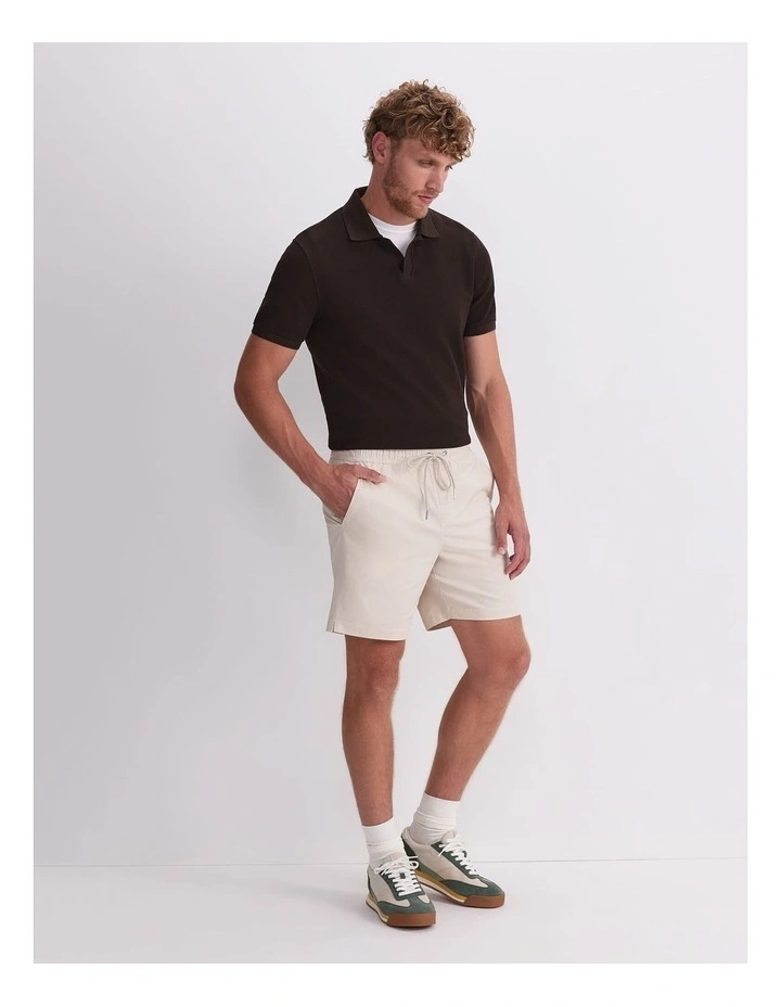 Milson Volley Shorts in Cream image 6