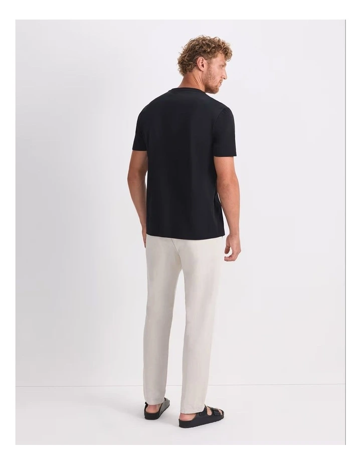 Supersoft Tee in Black image 2