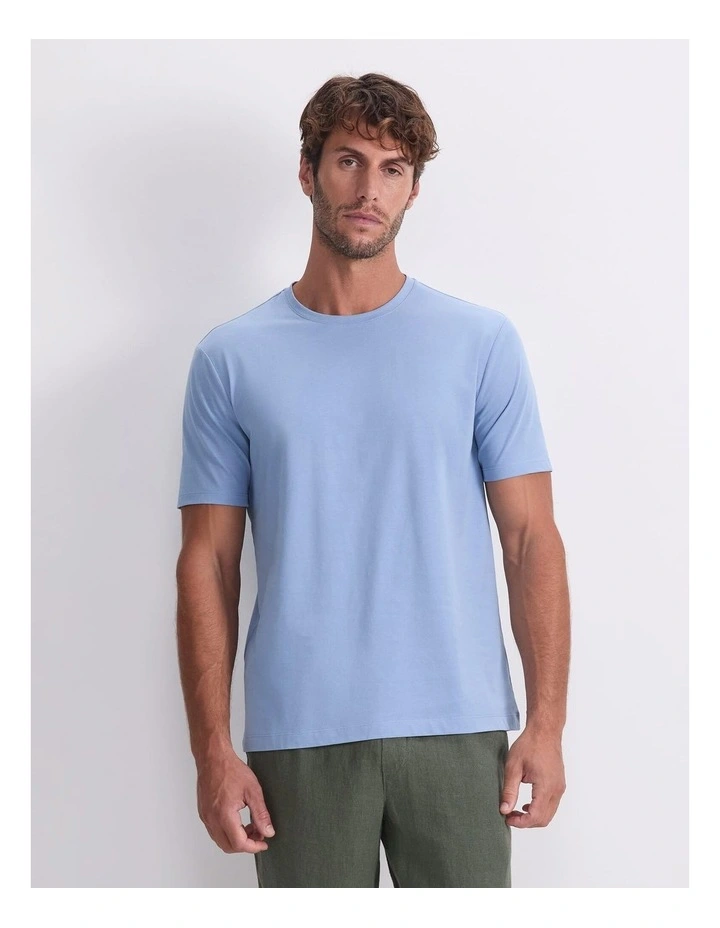 Supersoft Tee in Blue image 1