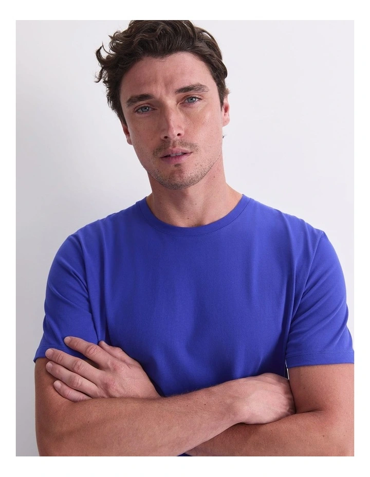 Supersoft Tee in Blue image 5