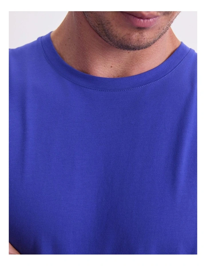 Supersoft Tee in Blue image 6