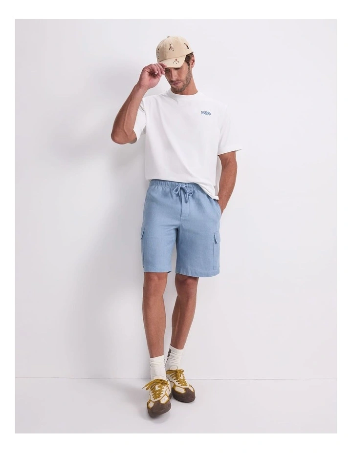 Fawkner Club Graphic Tee in White image 5