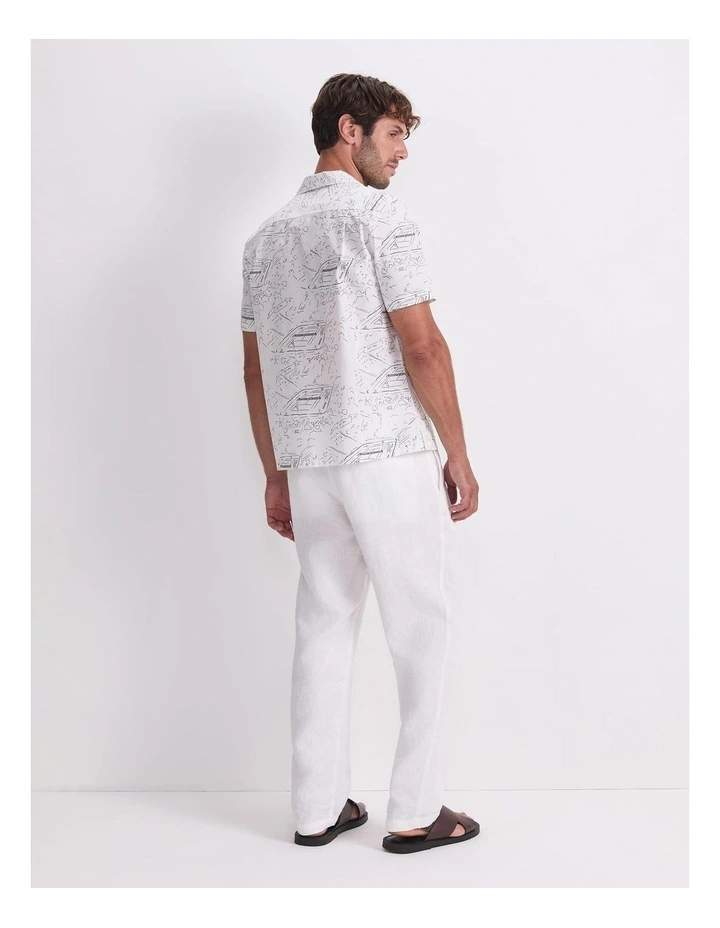 Rally Short Sleeve Print Shirt in Multi image 2