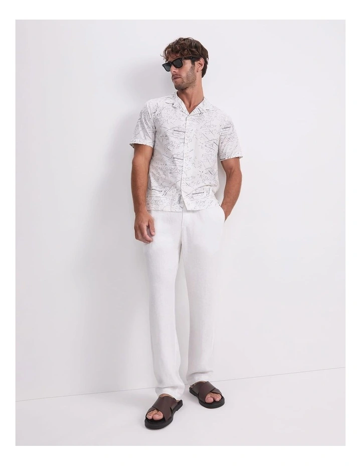 Rally Short Sleeve Print Shirt in Multi image 3