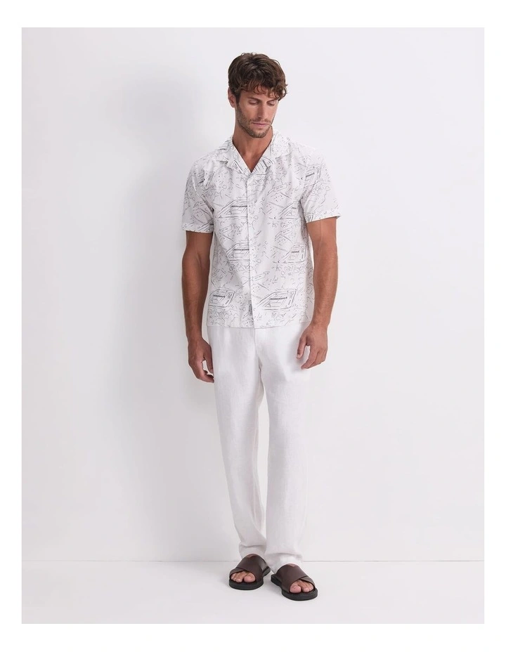 Rally Short Sleeve Print Shirt in Multi image 4