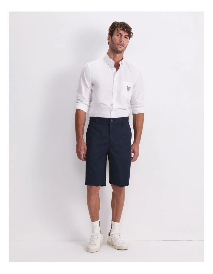 Relaxed Classic Shorts in Blue image 4