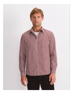 Ryan Stripe Long Sleeve Shirt