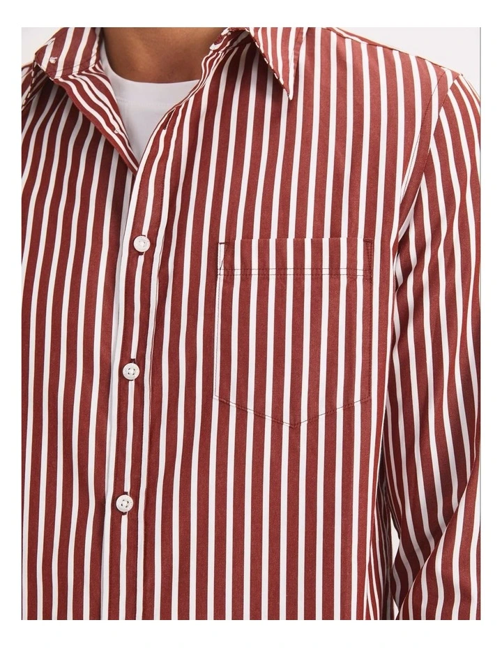 Ryan Stripe Long Sleeve Shirt image 7