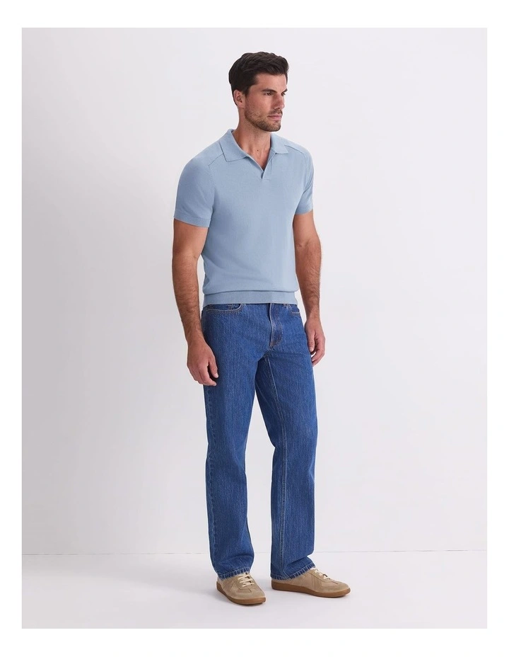 Brookes Short Sleeve Knit Polo image 3