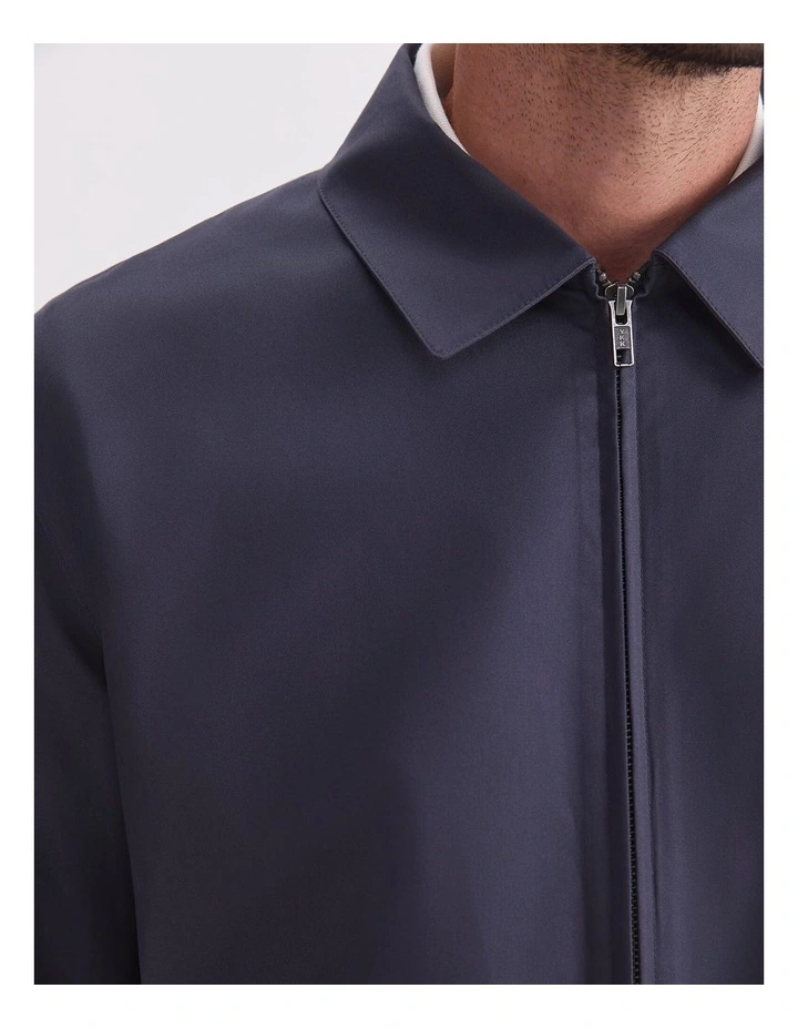 Utility Commuter Jacket in Blue image 4