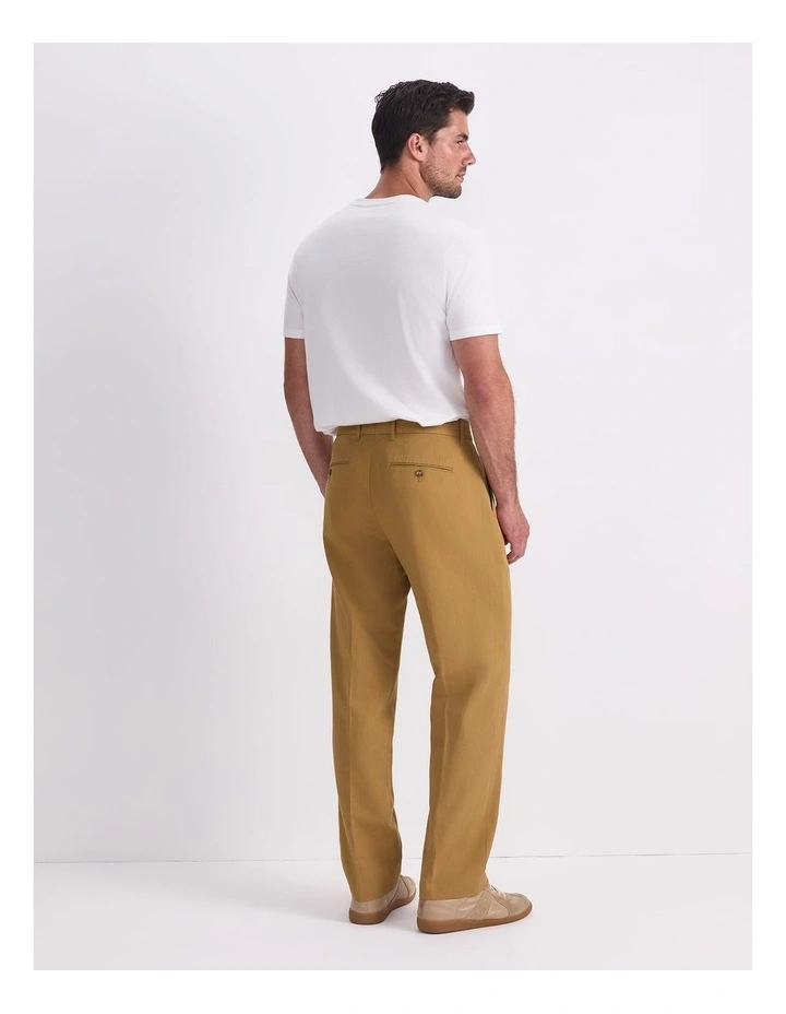 Alain Tailored Pant in Brown image 2
