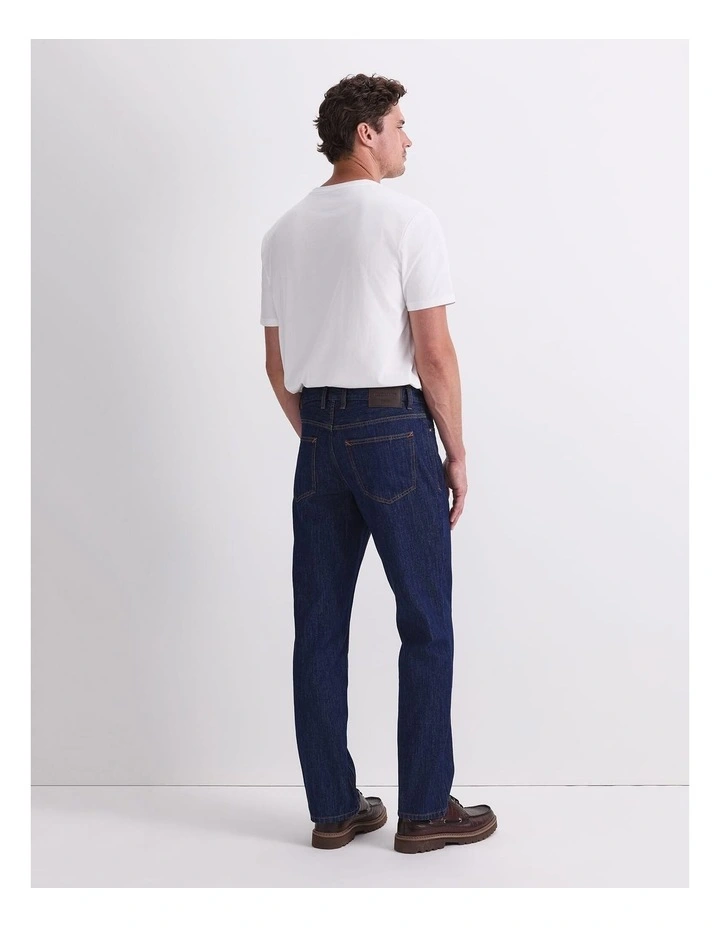 Anderson Straight Leg Jeans in Raw Indigo image 2