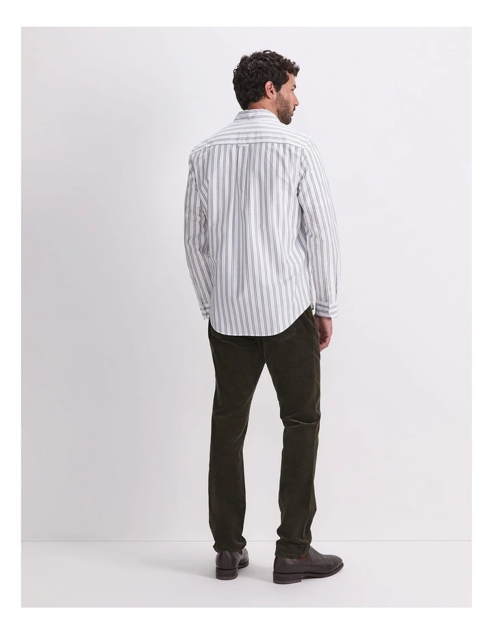 Oxford Long Sleeve Stripe Shirt image 2