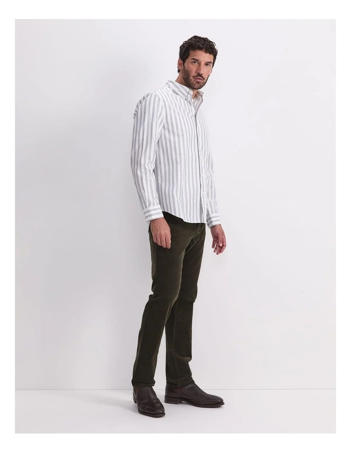 Oxford Long Sleeve Stripe Shirt image 3