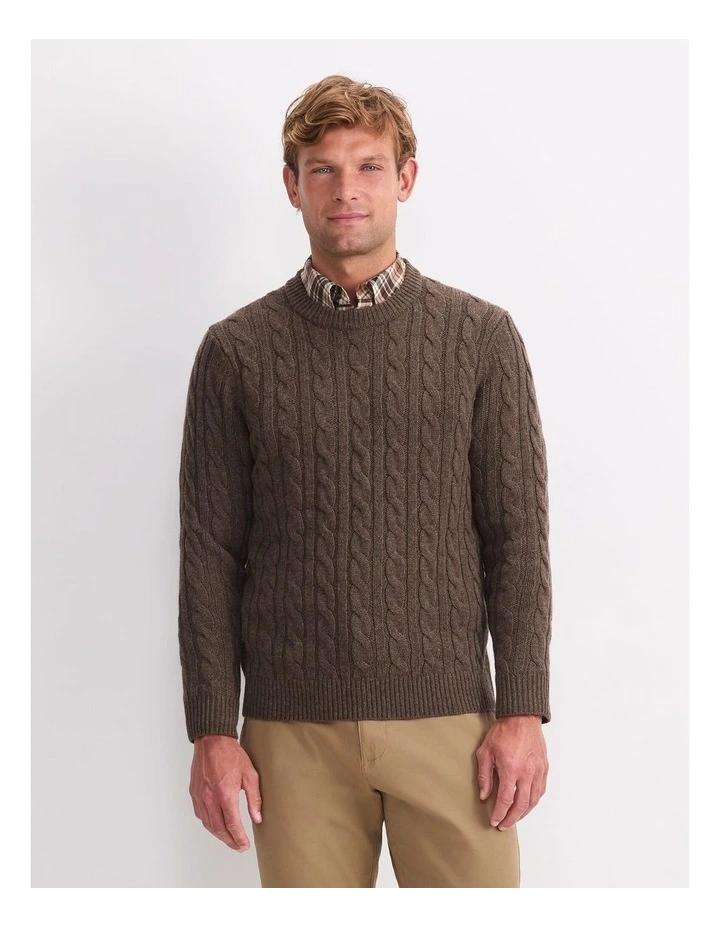 Cable Knit Sweater image 1