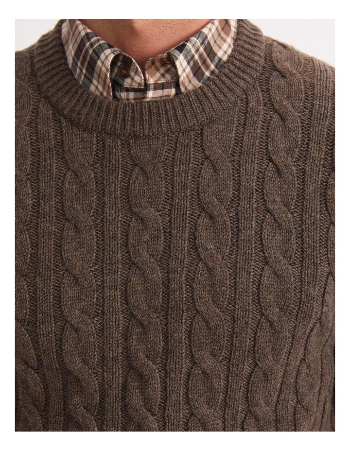 Cable Knit Sweater image 7