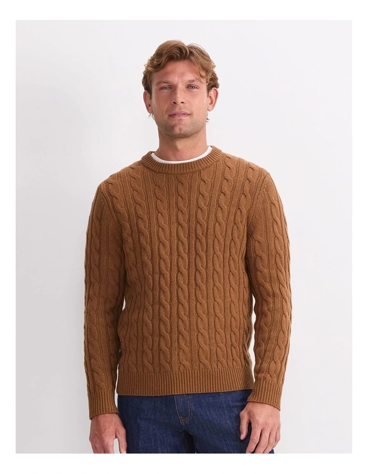 Cable Knit Sweater image 1